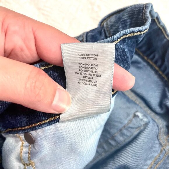 Aritzia Sunday Best Jupiter Jeans High-Waisted Wide Leg Dark Wash Women’s Size 6 - Picture 6 of 6